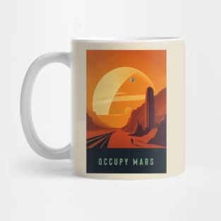 Occupy Mars Mug